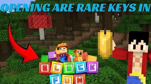 OPENING RARE KEYS IN BLOCKFUN SERVER. #minecraft #blockfun #viralvideo @PLAYITLOFI_46