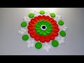 independence day rangoli // 15 August rangoli // tricolour rangoli #rangoli #flag