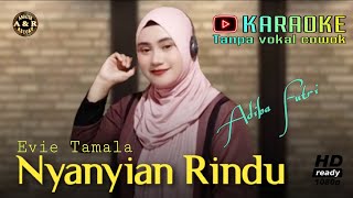 Nyanyian Rindu  Karaoke Duet  Tanpa Vokal Cowok  Evie Tamala