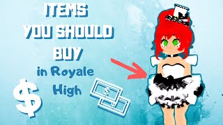 STUFF I REGRET BUYING ON ROBLOX ROYALE HIGH 