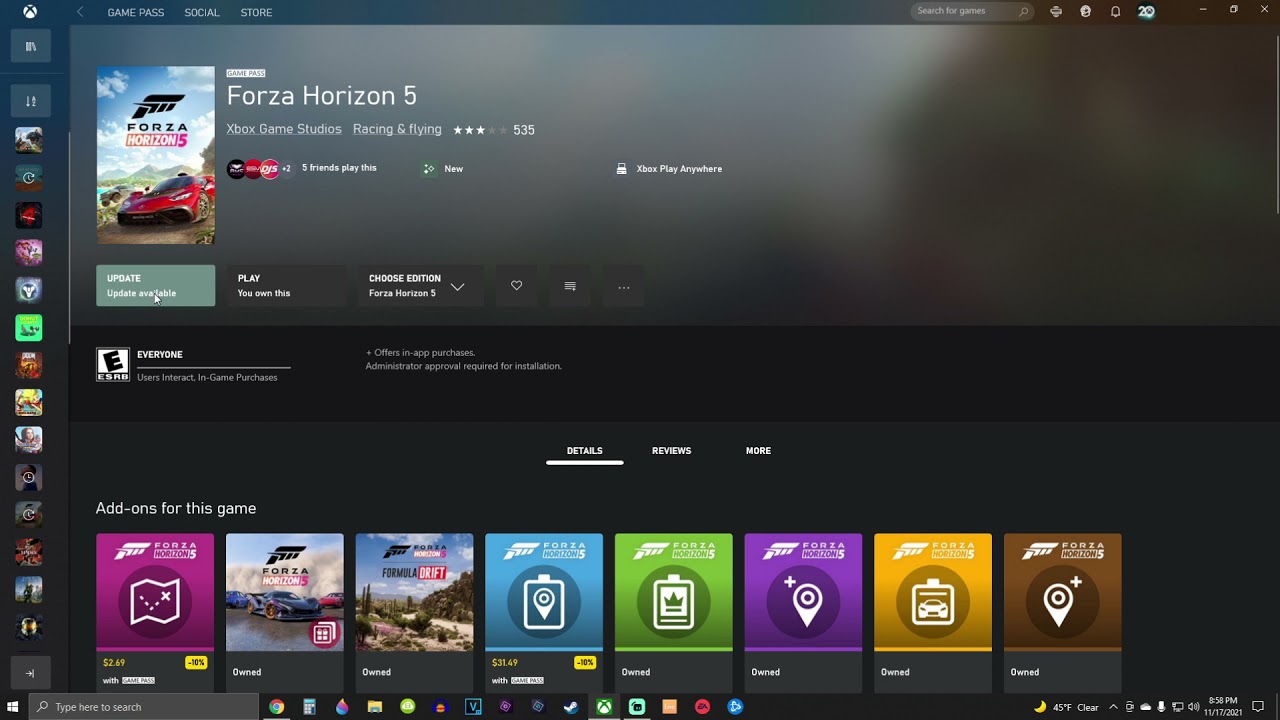 Can't update Forza Horizon 5 on PC, anyone know how to fix this? - YouTube