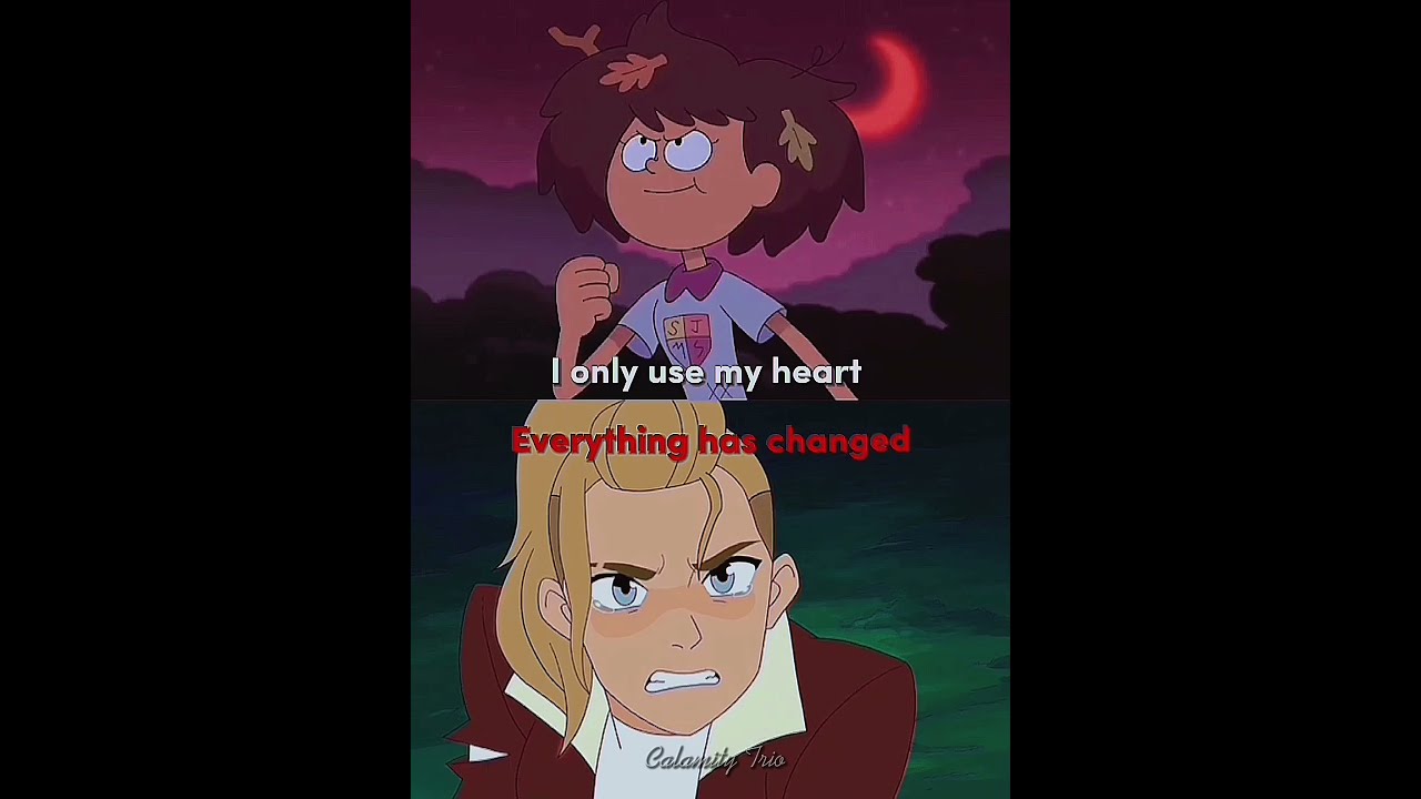 Luz Adora Anne  Steven Edit  Kids  TOH  She ra  Amphibia  SU  Spoilers 