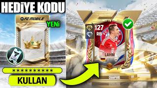 KOŞŞ SON HEDİYE KODU GELDİ 🎁 BEDAVA DRAFT BİLETİ 122 GEN ALDIM 🔥 FC Mobile