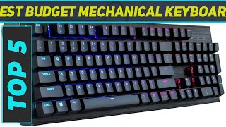 Top 5 Best Budget Mechanical Keyboard  2024