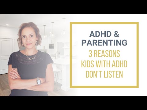 ADHD & Parenting - 3 Reasons Kids with ADHD Don't Listen thumbnail