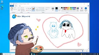 hex haywire MS PAINT stream (COMMISSIONS OPEN lmao)