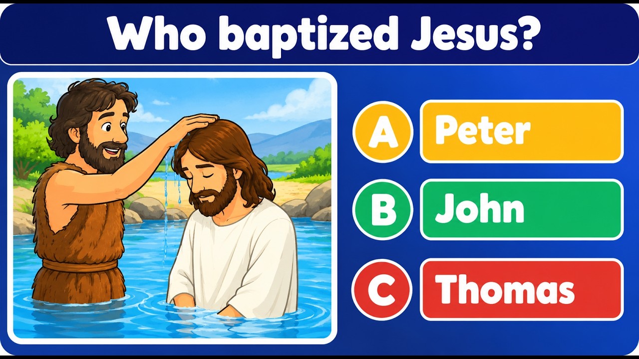 Bible quiz | for Kids – Bible Trivia Bible questions for Kids about Jesus
