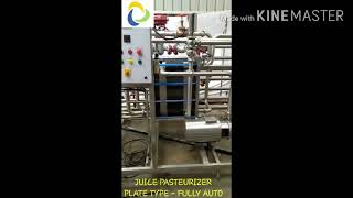 Juice Htst Pasteurizer Plate Type For Rts Pet Bottle Plants