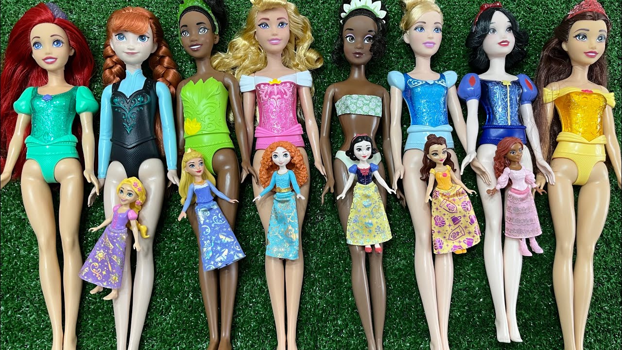Which Disney Princess Are You ~Doll Review Collection DIY Miniature Ideas for Barbie DIY ASMR Video