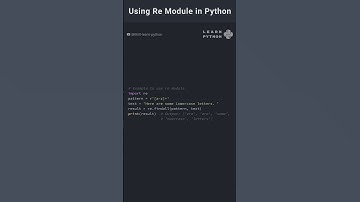 Using Regular Expressions in Python #pythonlearning #programming #coding #pythoncoding #python