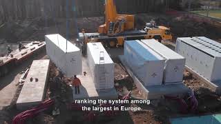 SINCRO.GRID – Installation of the batteries in the substation Okroglo ENG subs