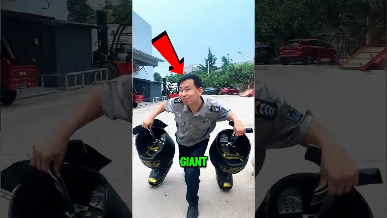 He Put On A Giant Robot Suit… But The Helmet Reveal Shocked Everyone