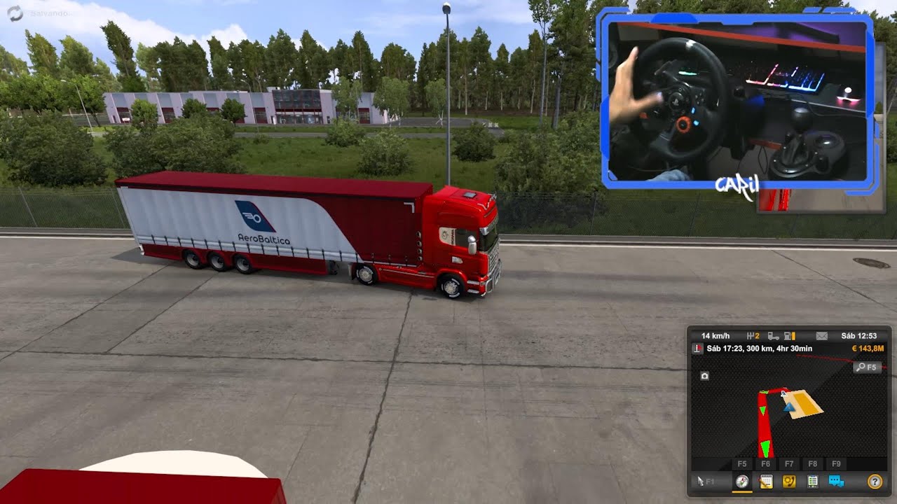 Scania Streamline Topline Delivery Air Mai Euro Truck Simulator 2