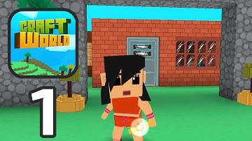 World craft Mini Block City Building - Gameplay Part 1 (Android,IOS)