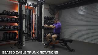 Seated Cable Trunk Rotations