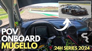 POV Onboard Mugello | Rollercoaster Ride in Audi R8 GT3 EVO II | 24H SERIES