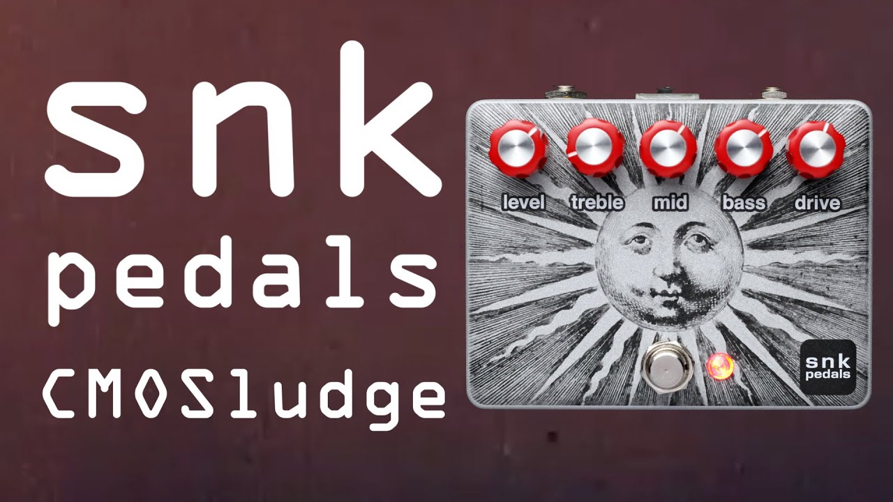 Harsh Tones SNK Pedals CMOSludge Sunn Beta Lead Preamp Pedal