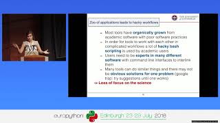 Antonia Mey - How is python used in biomolecular sciences? screenshot 5