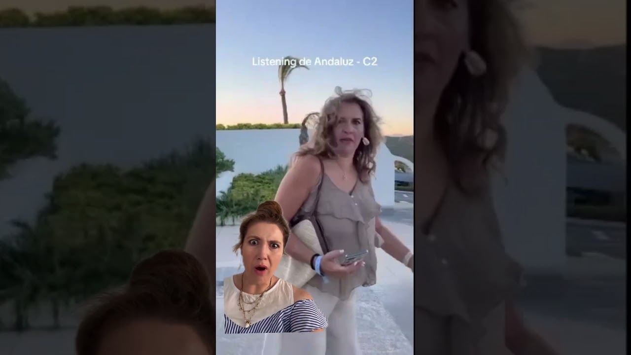 QUÉ DICE ESTA SEÑORA? POR FAVOR! TRADUCTOR DE ANDALUUUZ? #barcelona #andalucia #andaluz