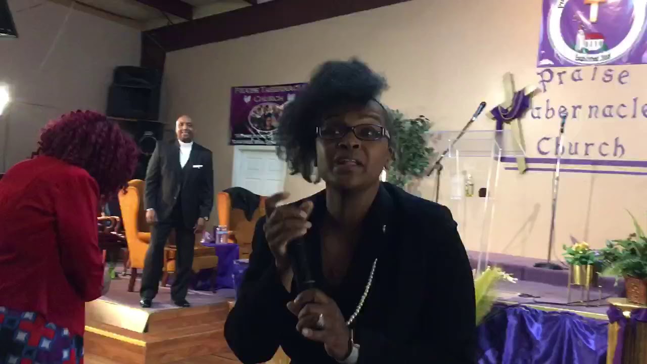 First Lady going forth in Praise and Worship