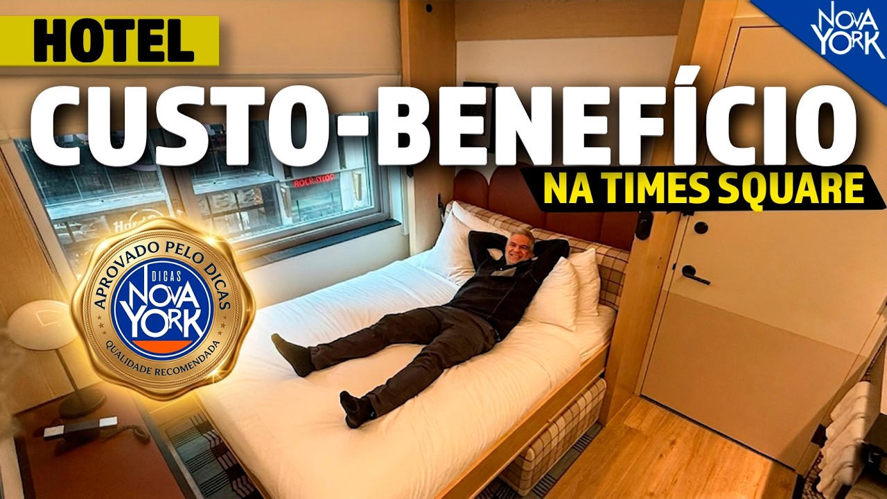 Hotel em Nova York na Times Square com ÓTIMO custo-benefício | Motto Times Square