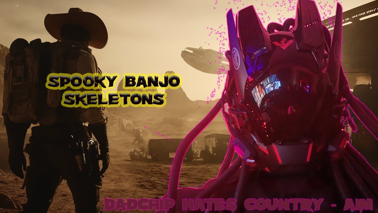 Spooky Banjo Skeletons - Dadchip Hates Country [AIM] - YouTube
