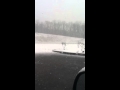A snowy day in Virginia on April 4, 2013