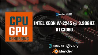 Professional Render Farm | GPU vs. CPU rendering comparison in VRay - 3Ds Max, Blender | iRender