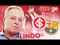 #TBT do Abel: O DIA em que o INTER venceu o BARCELONA e foi CAMPEÃO do MUNDO ⚽ | ge.globo