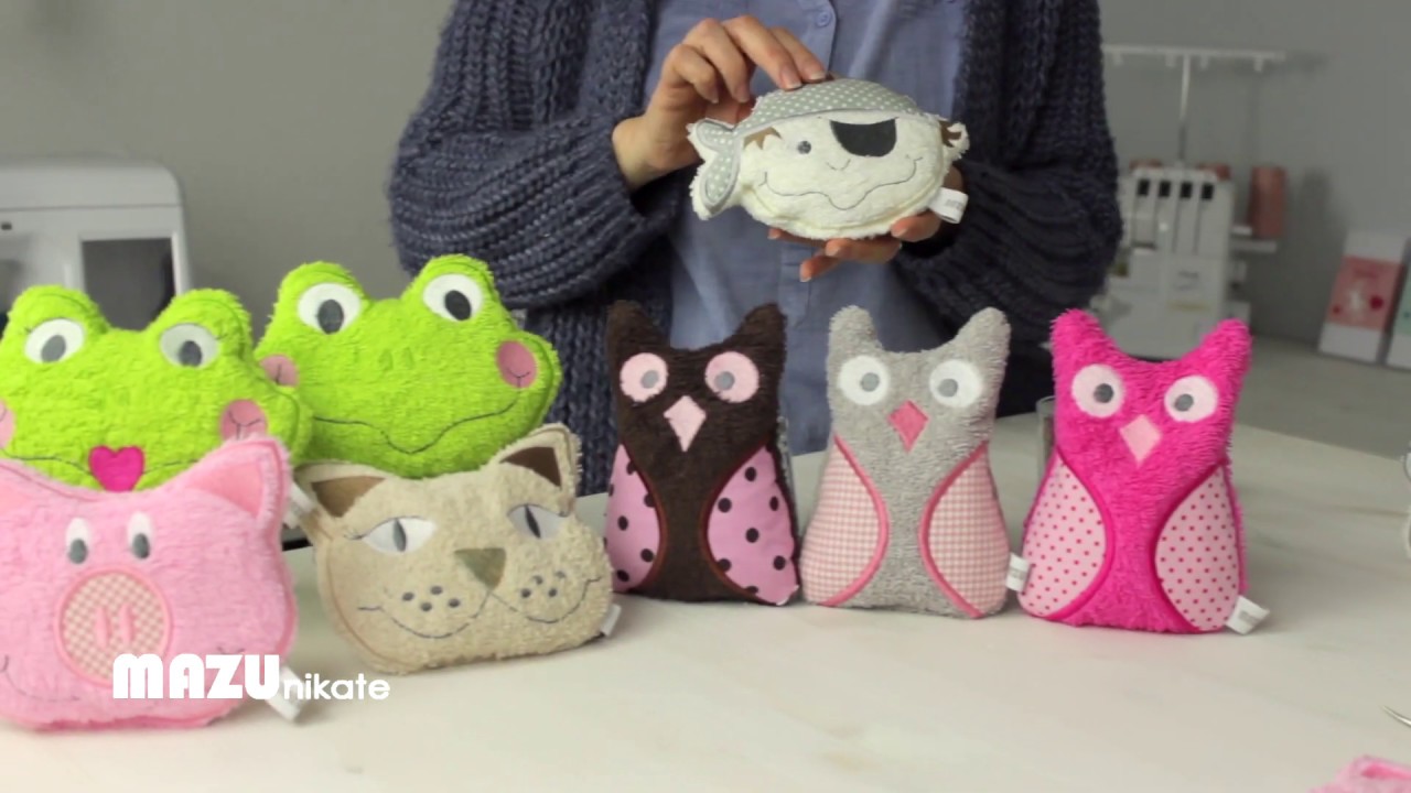 Anleitung Stickdatei ITH (In the hoop) Pirat - MAZUnikate