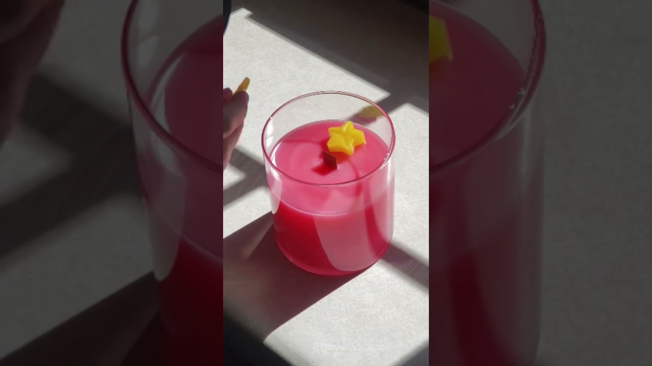 The Prettiest Pink Candle ✨ SweetStarCandles.com 