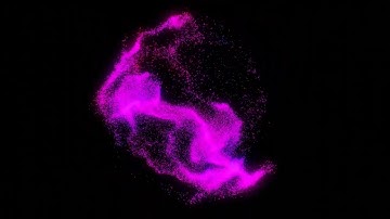 Blender Audio Visualizer Particle Sim remake (high bitrate reupload)