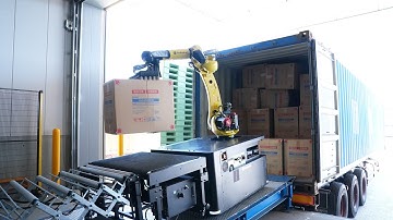 Case Study | Robotic Container Unloading for a Leading Japanese Office Supplier