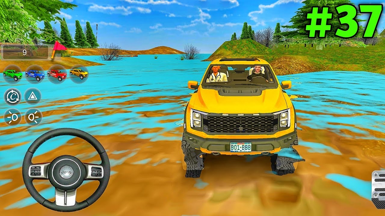 Jeep Driving 4x4 - Jeep Game | Jeep Game 3D Gameplay - जीप ड्राइविंग 3D गेम | गाड़ी वाला गेम Part37