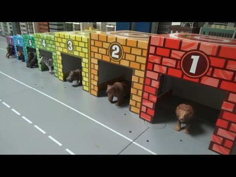 7마리 동물 컬러 박스에 들어가다 7 Animals <strong>into</strong> the color <strong>box</strong>