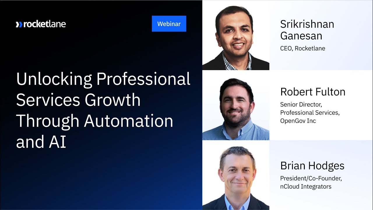 Unlocking Professional Services Growth Through Automation and AI