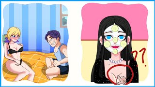 Dress Up Her : Nurse Story Puzzle |Naughty Girls Puzzle Games (sexy dress remove) #nursestory #yts screenshot 2