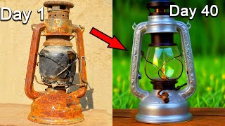 STRESS REDUCING OIL LAMP RESTORATION