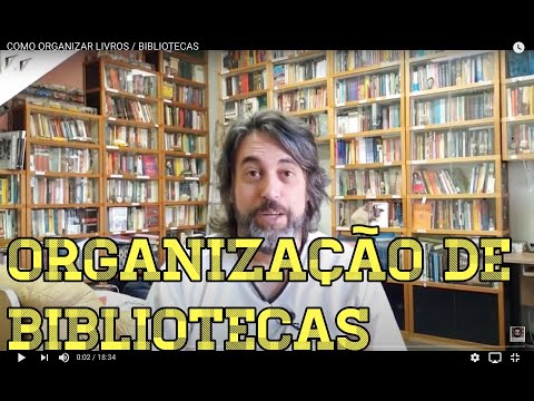 Vídeo: Como Organizar Uma Biblioteca Rural