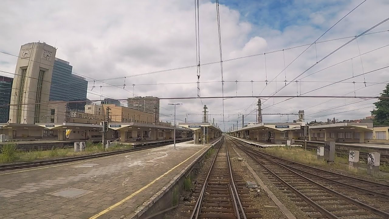 CAB RIDE Belgium Brussels-Zuid - Antwerpen Centraal MR08 Desiro ML NMBS/SNCB