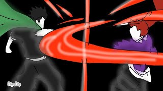 Kokoshibo Vs Gyomei Animated Demon Slayer