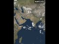 Movement of Clouds in Central Asia during last 17 Hrs on 18th May @3.00am GMT- bbc.com