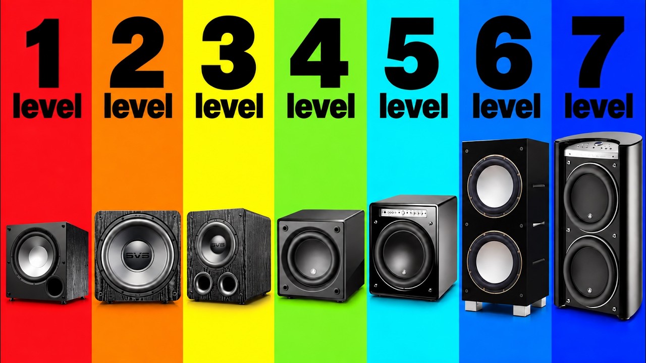 The 7 Levels of Hi-Fi Subwoofers (From Cheap to INSANE)