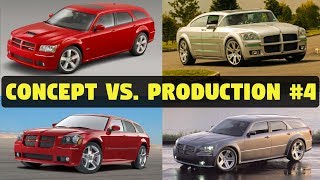 Concept Cars vs. The Real Thing #4 - 2003 Dodge Magnum SRT8 (+ 2001 Super 8 Hemi)