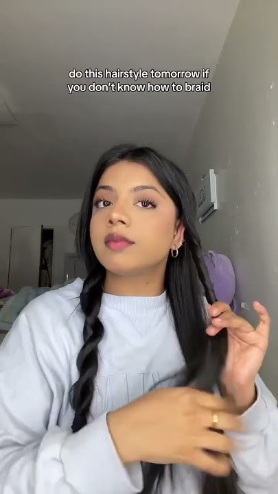  do this if you dont know how to braid #hairtok #hairstyletutorial # ...