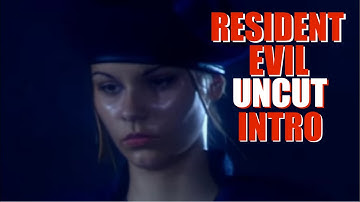 Resident Evil 1996 Uncut Intro 4K