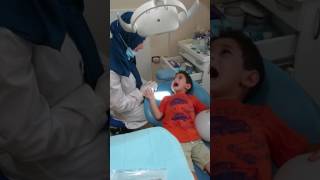 طفل بيموت ضحك كتيير مهضوم لا تفوتوه  فوبيا طبيب الاسنان