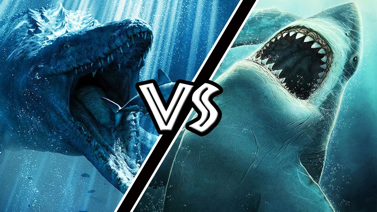 MEGALODÓN VS MOSASAURUS ¿Quién Gana? | Versus - YouTube