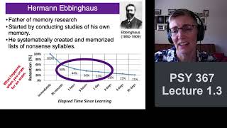 367 Lecture 1.3 Where did the field of Cognitive Psychology come from?