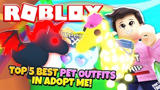 Today i go through the top 5 best pet outfits in new roblox adopt me
update! think these all look really cool, and community has voted.
which is yo...